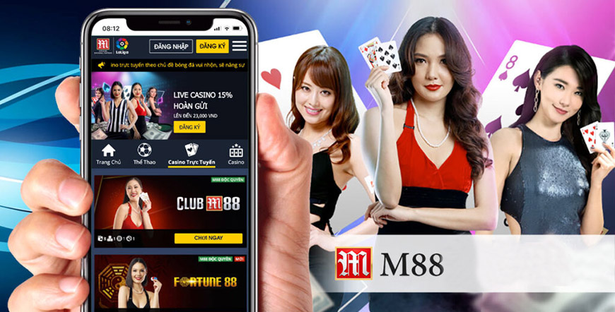 Dịch vụ live stream trực tiếp đảm bảo tính công bằng trong các trò chơi của M88